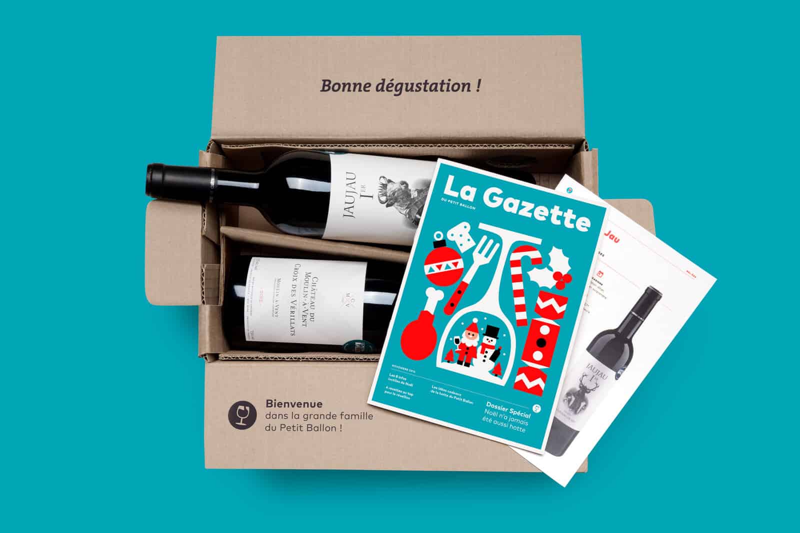 Le Petit ballon : Box Vin