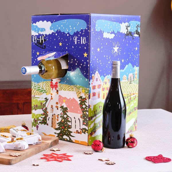 Calendrier de l’avent du vin par La Boîte du Fromager