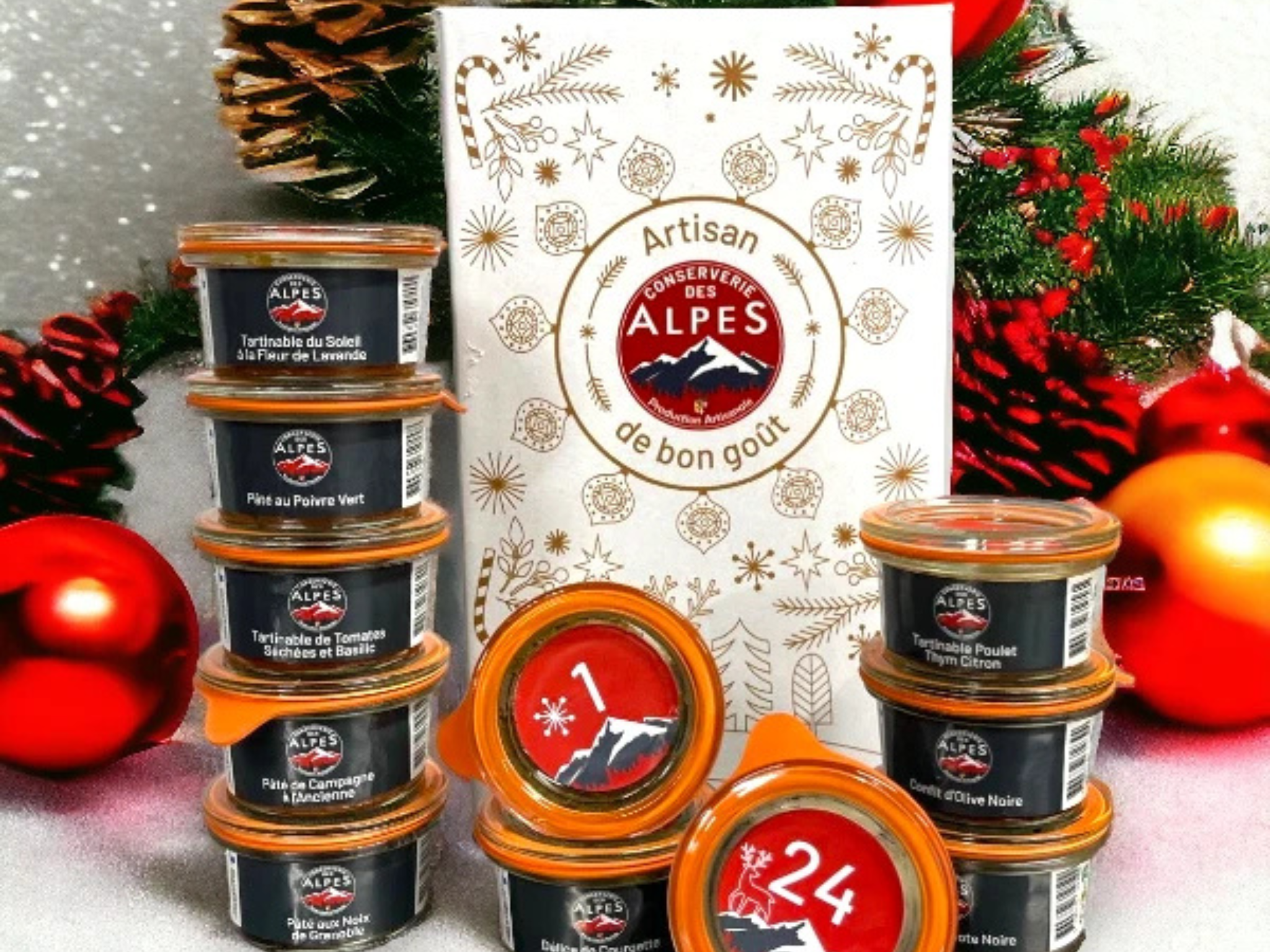 Calendrier de l’Avent Conserverie des Alpes