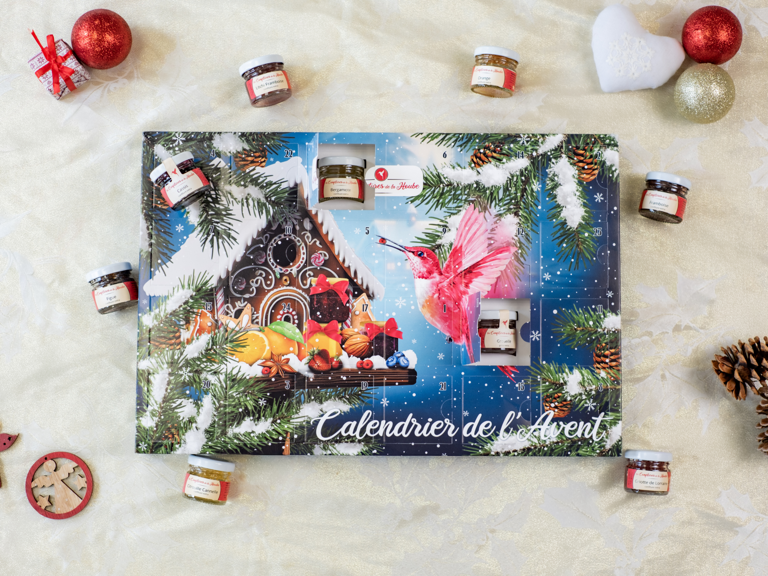 Calendrier de l’Avent Les Confitures de la Hoube
