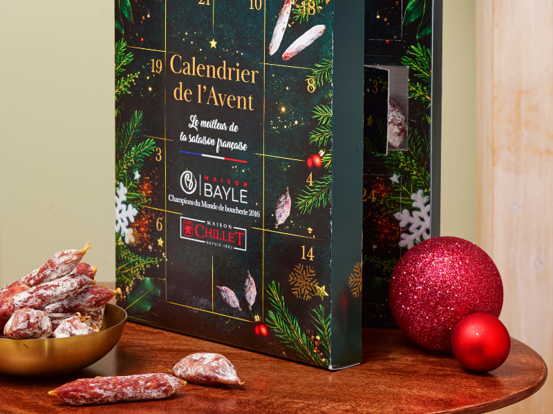 Calendrier de l’Avent Le domaine du goût
