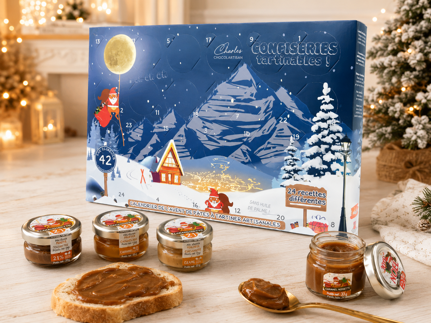 Calendrier de l’Avent Charles Chocolartisan