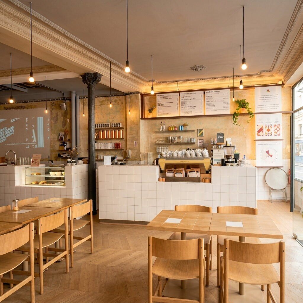 Le coffee shop Coutume de la rue de Babylone à Paris