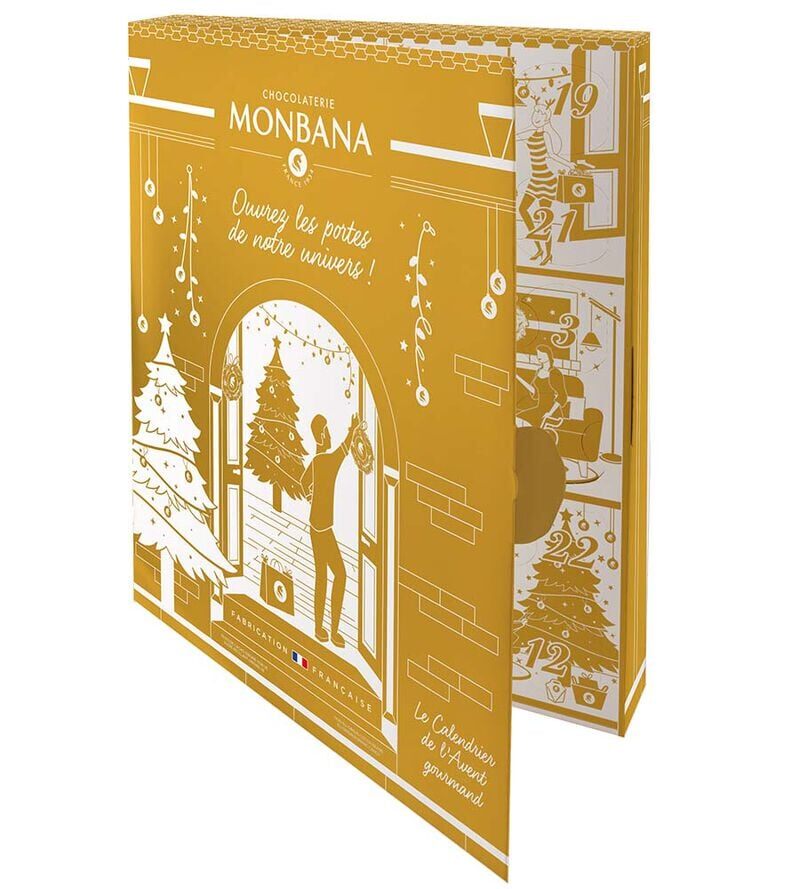 Calendrier de l’Avent Monbana Chocolats