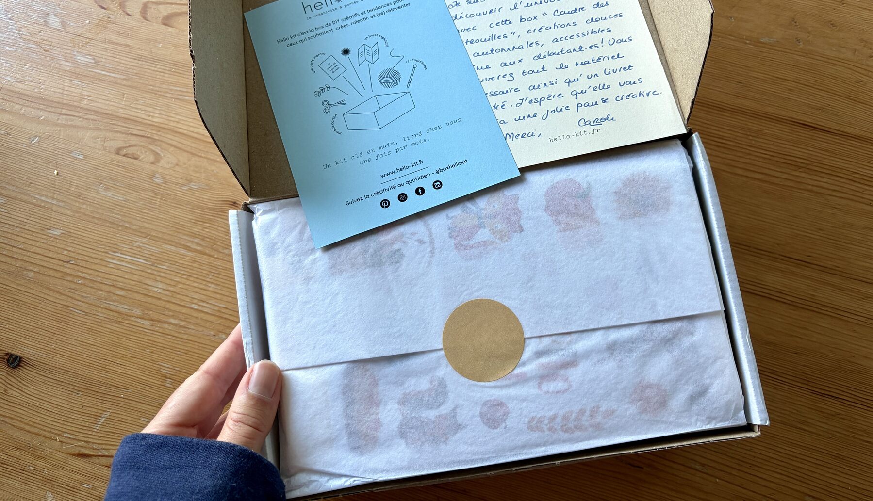 box hello kit octobre 2026