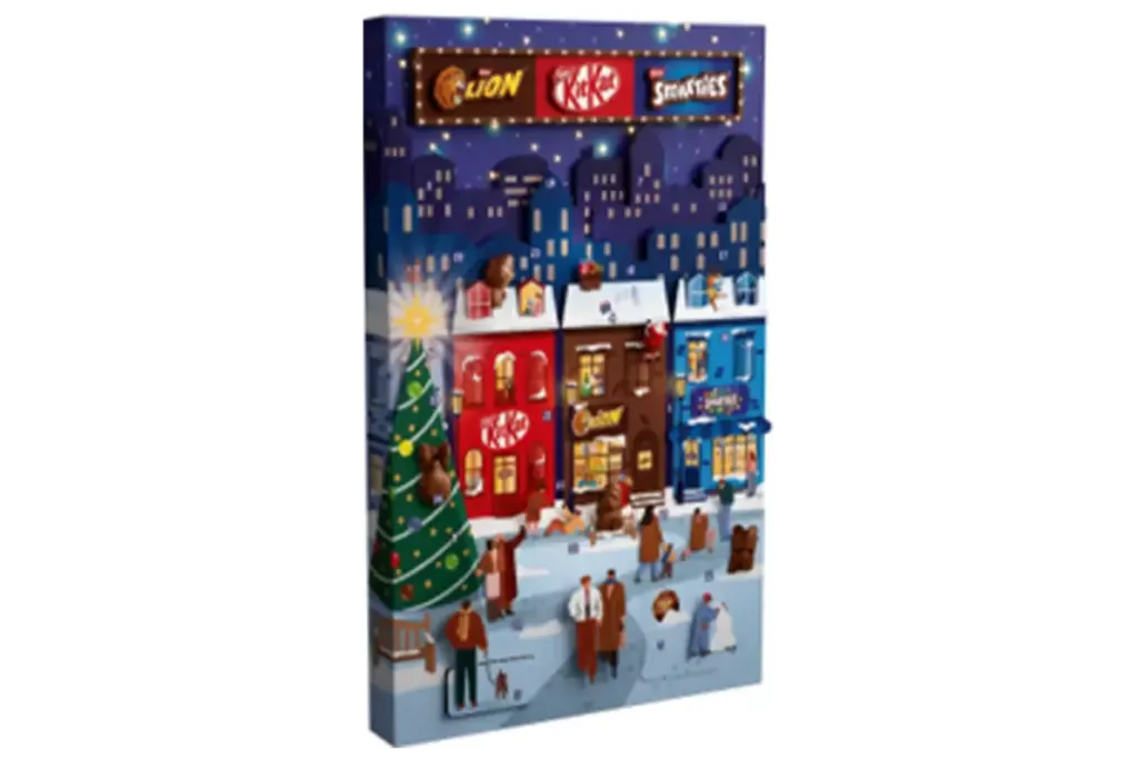Calendrier de l’Avent Nestlé KitKat Smarties Lion