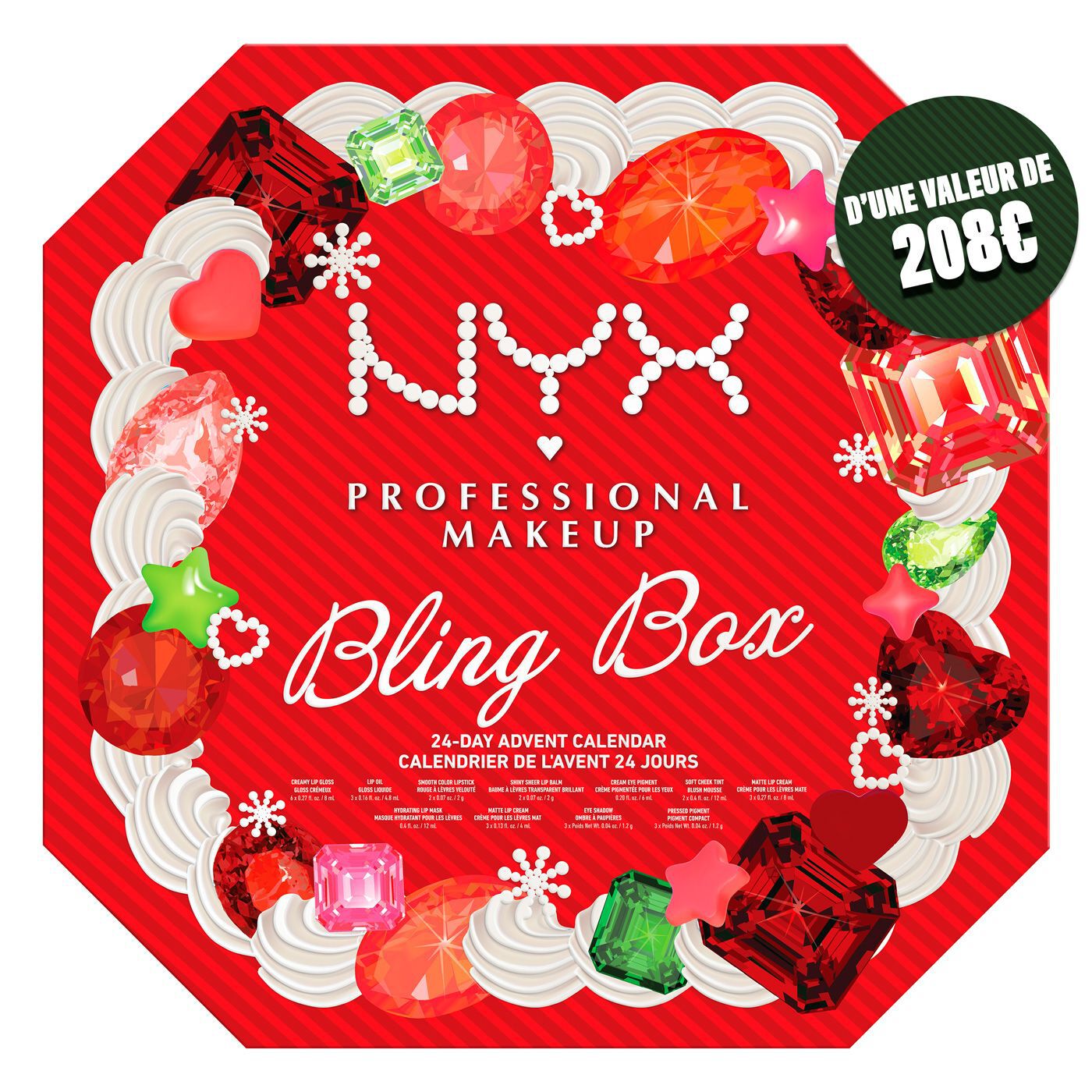 Calendrier de l’Avent NYX Bling The Halls